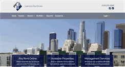 Desktop Screenshot of capstone-re.com
